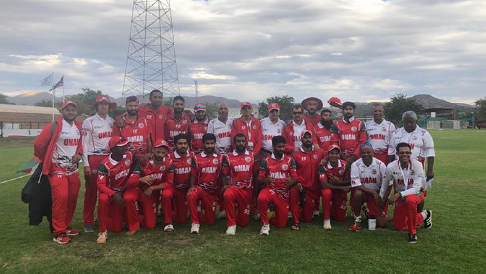 Oman are leading the ICC World Cricket League Division Two with two victories ©Twitter