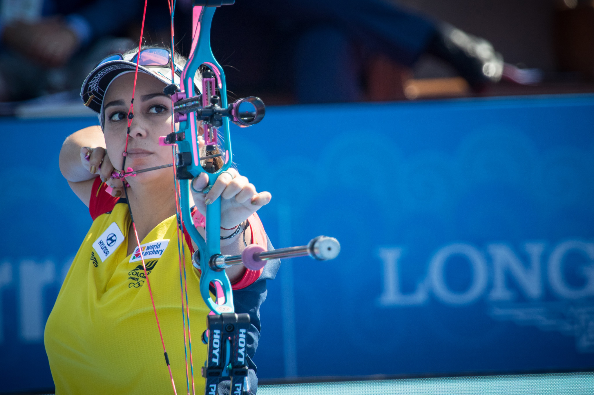 Colombian Sara López will aim to get her Archery World Cup season off to the best possible start in front of her home crowd ©Getty Images