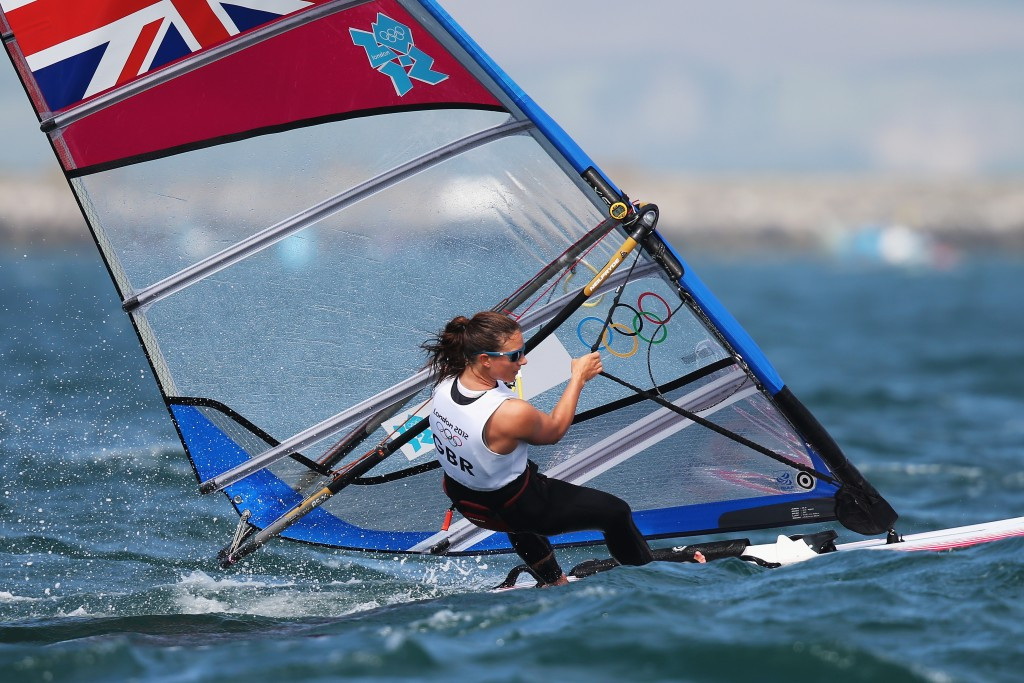 Britain's Bryony Shaw was another defending ISAF World Cup Final champion to enjoy a successful first day in Abu Dhabi