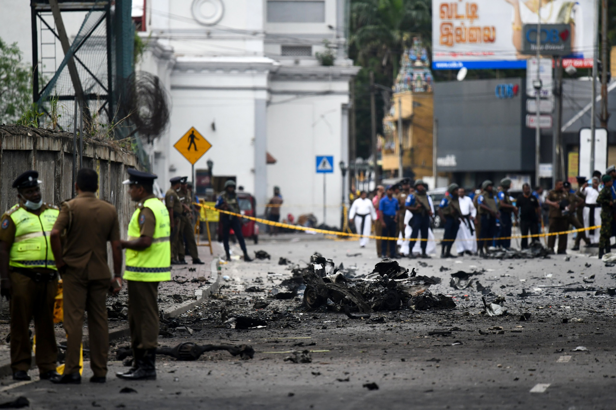 Nearly 300 people have been killed and at least 500 injured in a series of terror attacks in Sri Lanka ©Getty Images