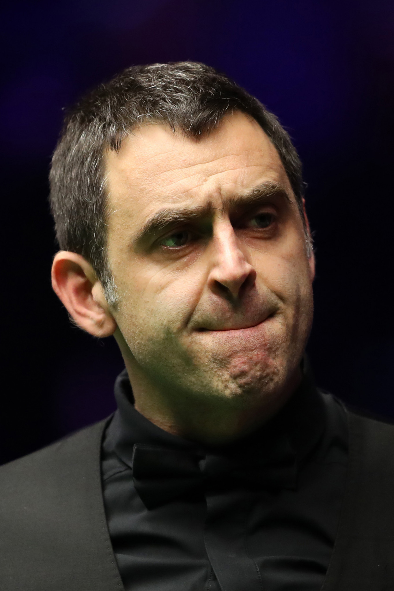 Ronnie O'Sullivan is in danger of crashing out of the World Snooker Championship ©Getty Images