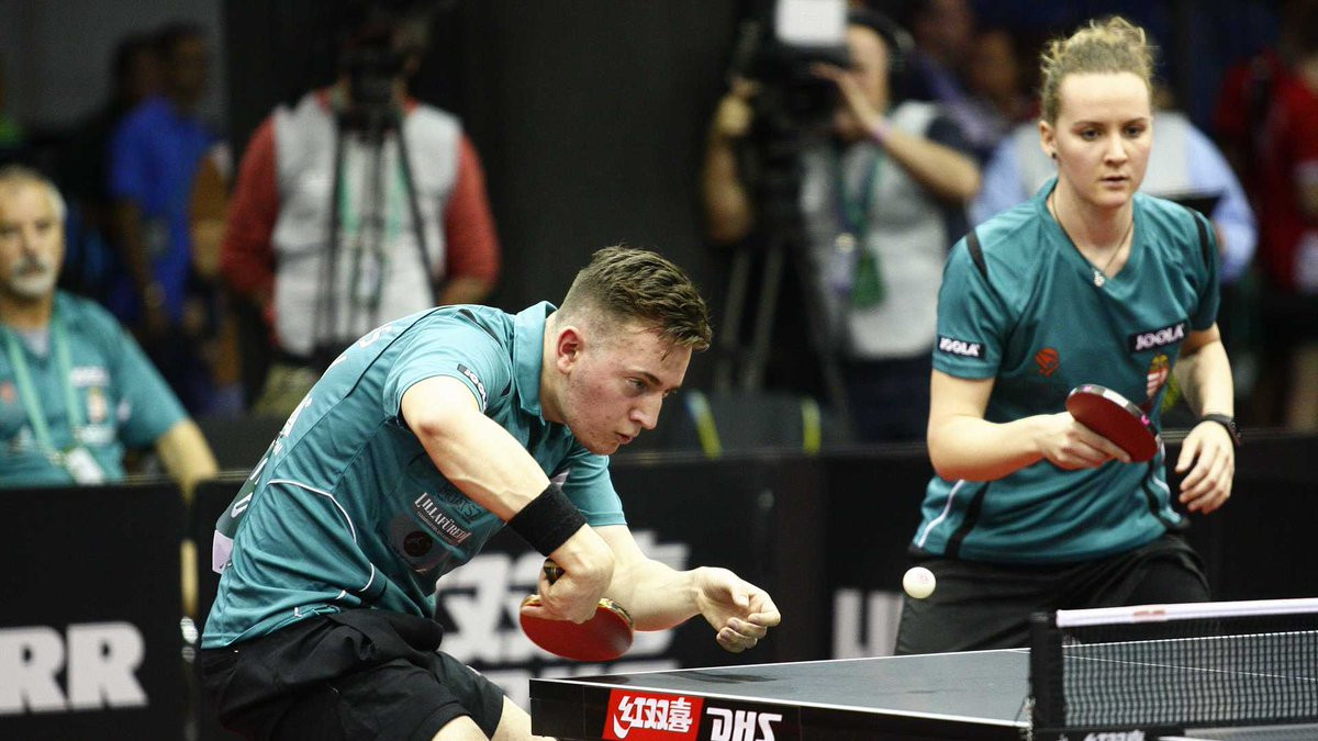 Fan and Ding beat mixed doubles top seeds at ITTF World Championships