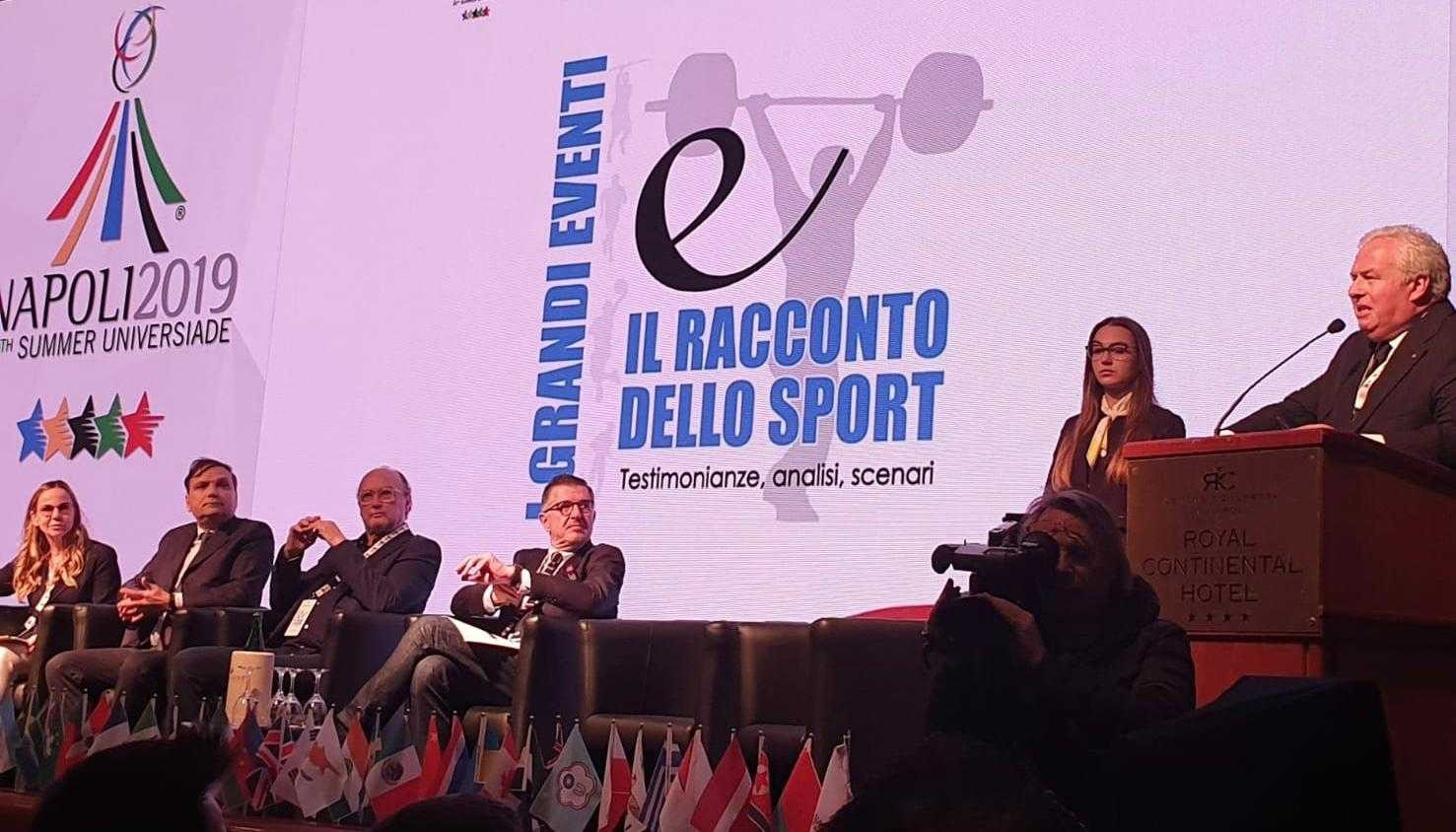 International Sports Press Association Europe holds 2019 Summer Universiade symposium in Naples