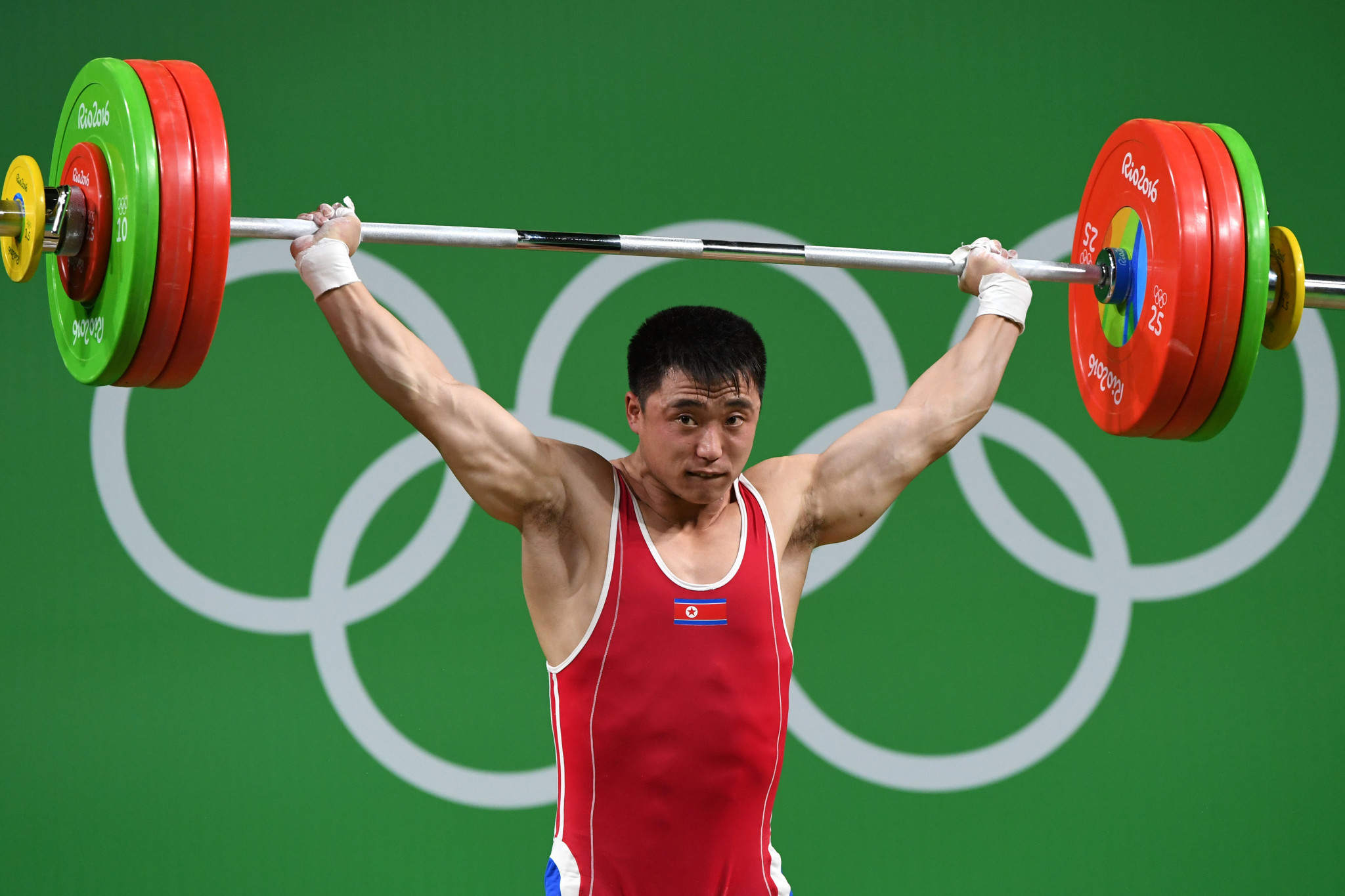 North Korea's Choe Jon-wi was the men's 81kg runner-up ©Getty Images