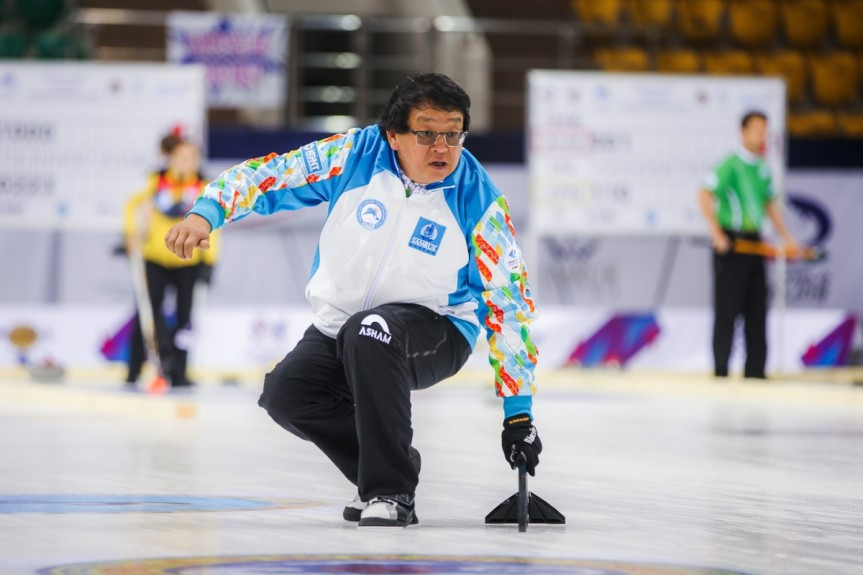 Kazakhstan's Viktor Kim has been suspended for the remainder of the World Mixed Doubles Curling Championship and World Senior Curling Championship ©WCF
