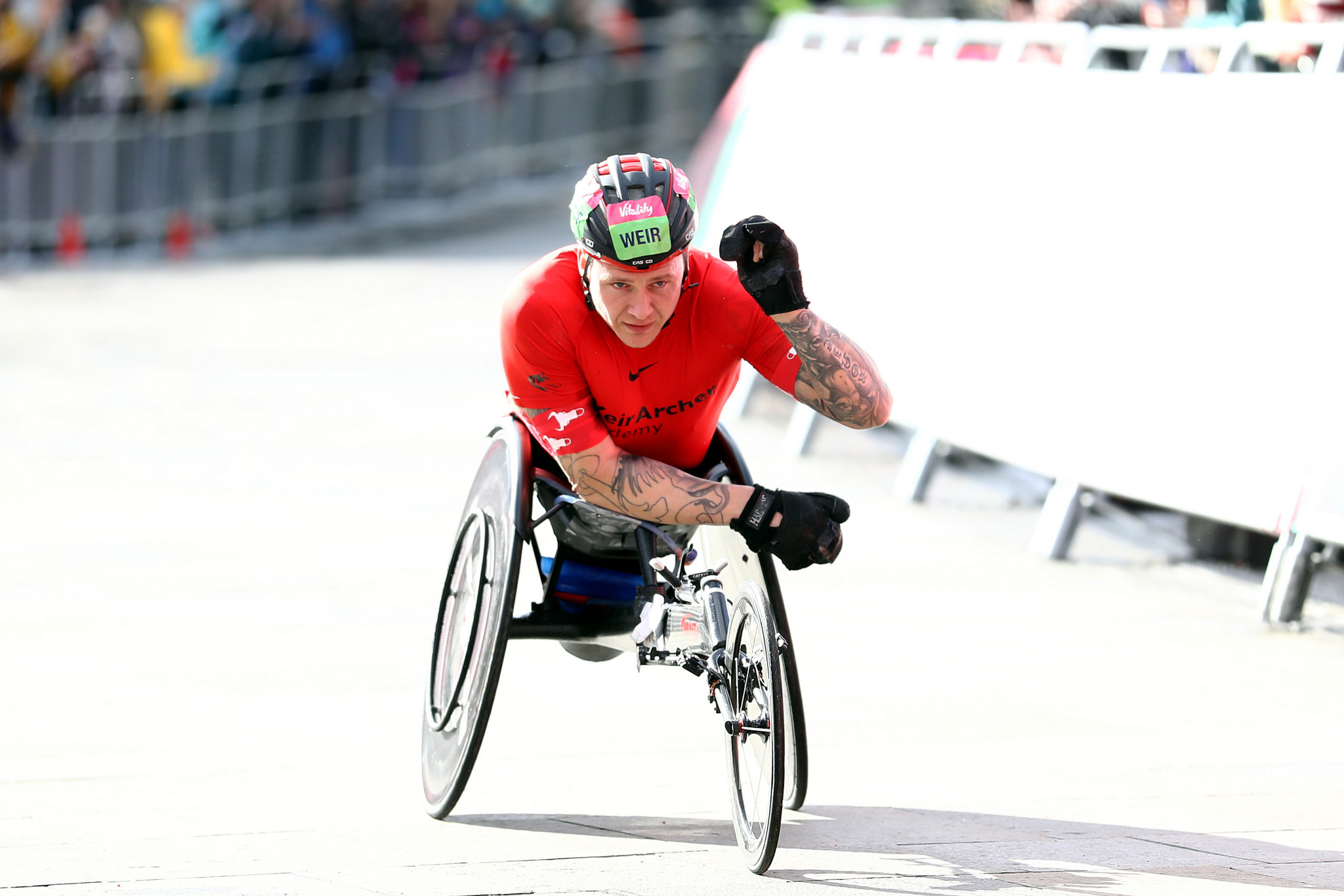 David Weir will compete for the 20th time at the London Marathon on Sunday ©Getty Images