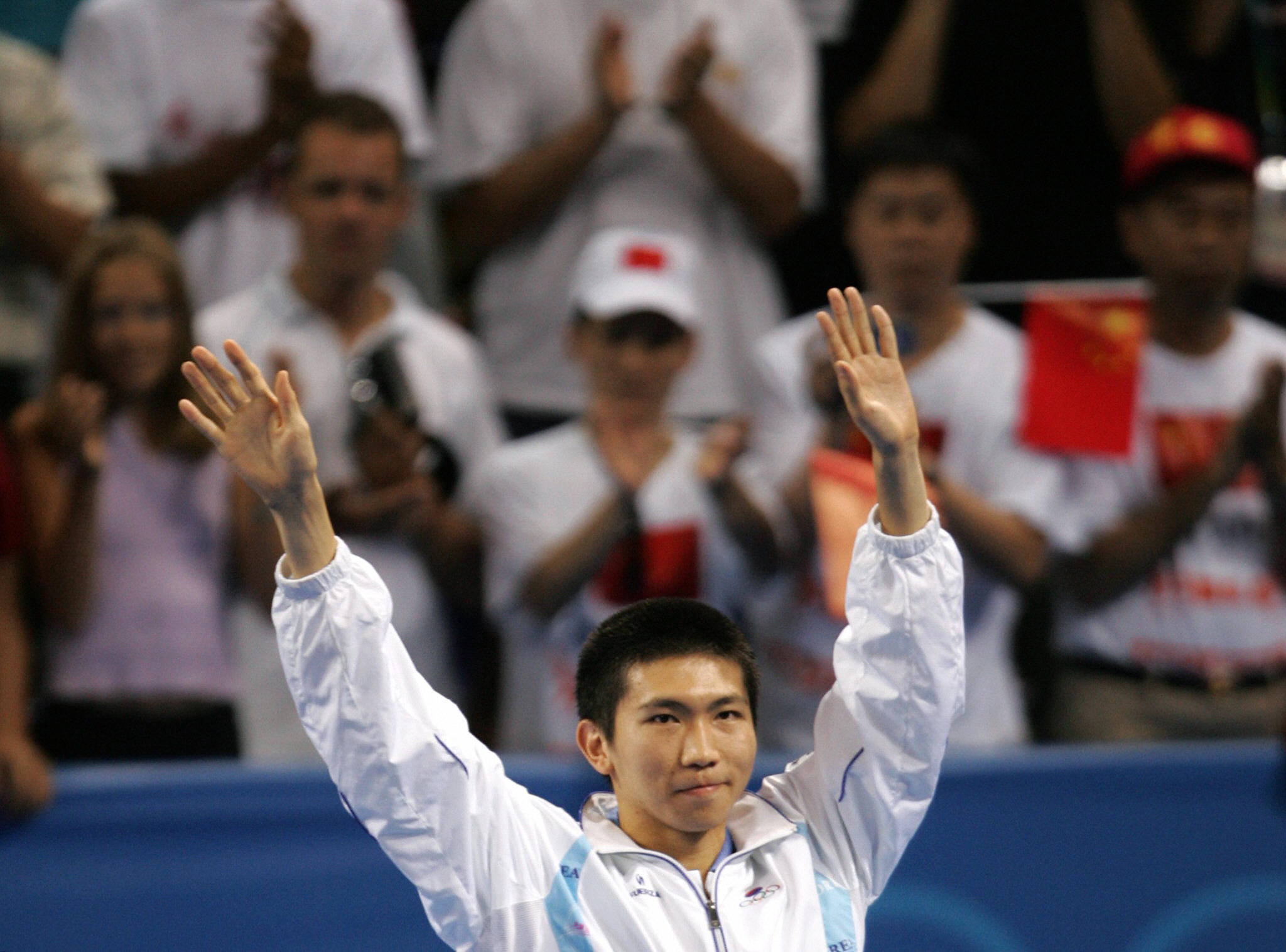Ryu Seung-min was the men's singles table tennis gold medallist at the 2004 Olympic Games in Athens ©Getty Images