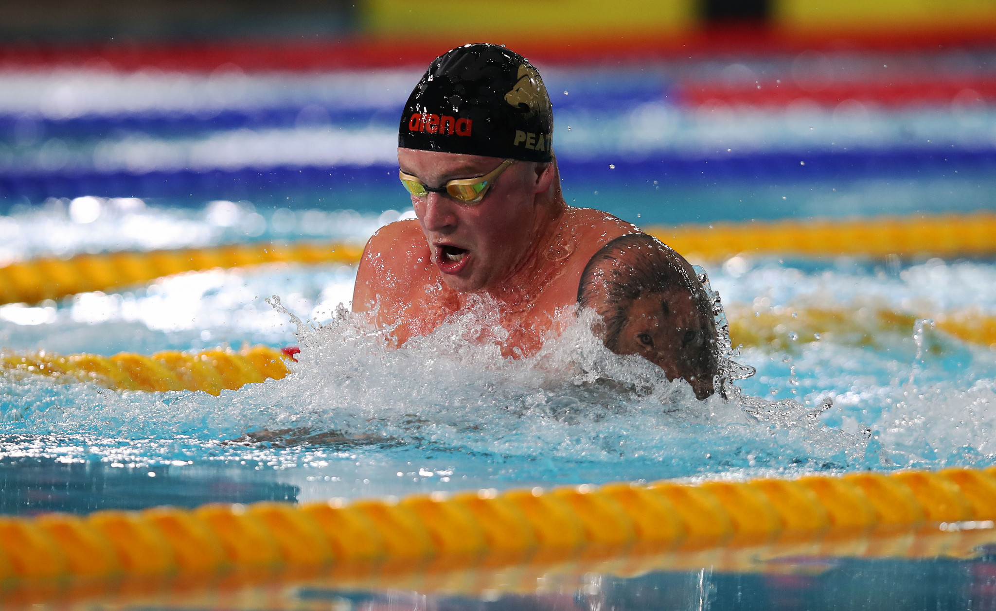 Olympic 100 metres breaststroke champion Adam Peaty is poised to compete in the inaugural International Swimming League, which has vast financial backing ©Getty Images