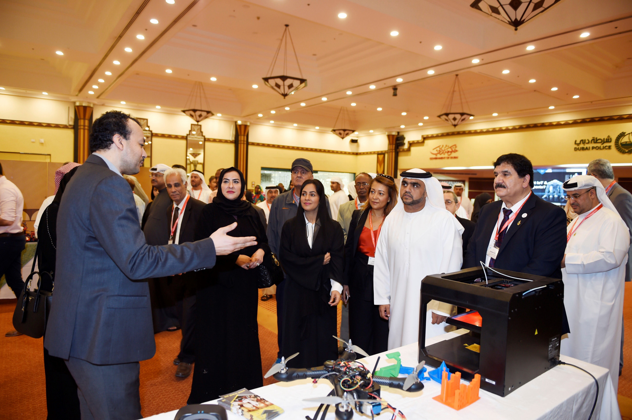 Staged at Dubai Police Officers' Club, the event aimed to give participants the required knowledge and skills for coping with the latest technologies ©UAE NOC