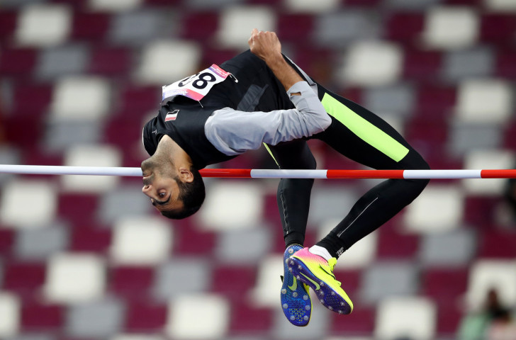 Syria's world bronze medallist Majd El Ghazhal earned victory in the men's high jump on the final day of the Asian Athletics Championships in Doha ©Getty Images