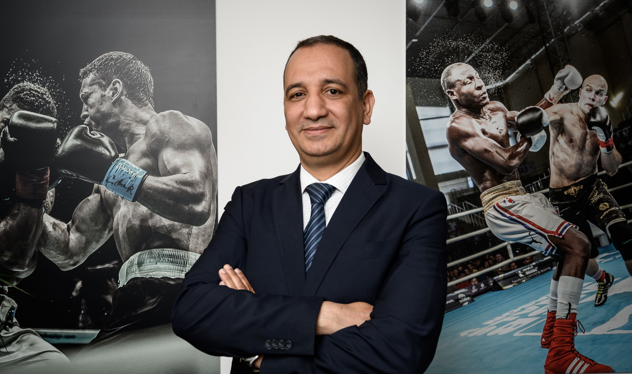 AIBA Interim President Mohamed Moustahsane was the recipient of Franco Falcinelli's letter ©Getty Images