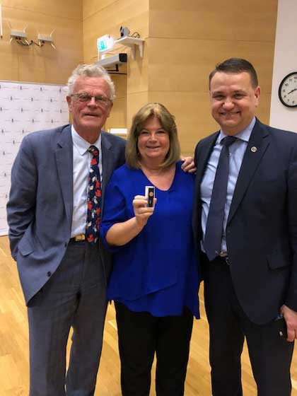ANOC secretary general Lindberg honoured with Sweden's highest order for sports leaders