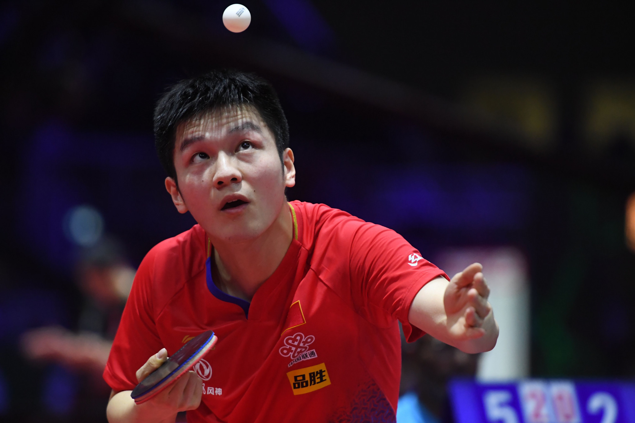 World number one Fan Zhendong suffered defeat in the last 16 of the men's singles ©Getty Images