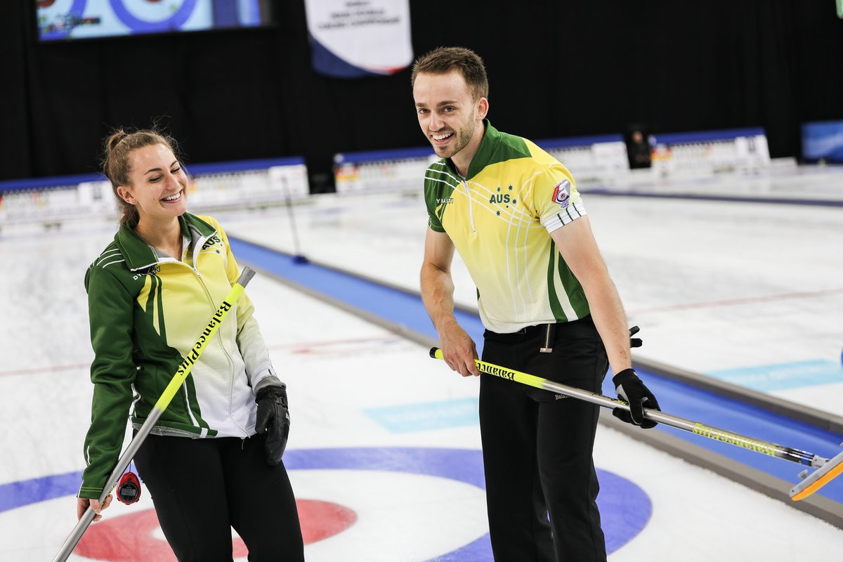 Kim Forge oversaw Australia competing at the Winter Olympics for the first time in curling, at Beijing 2022 ©WCF