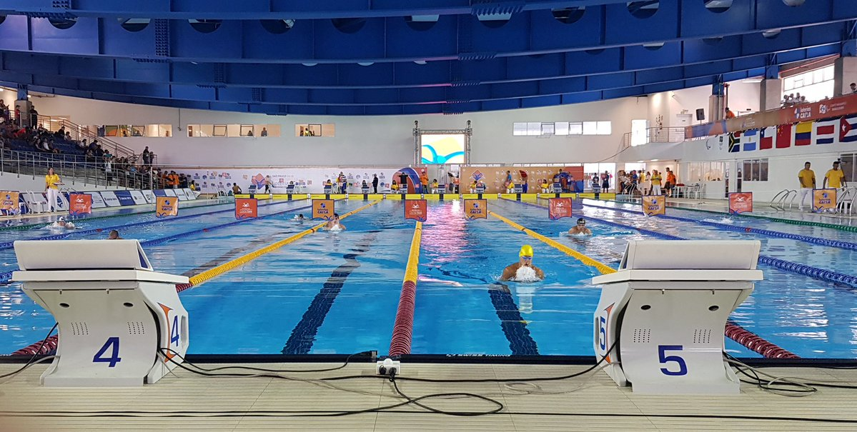 Competition is taking place at the Brazilian Paralympic Training Centre in São Paulo ©Twitter/Para Swimming