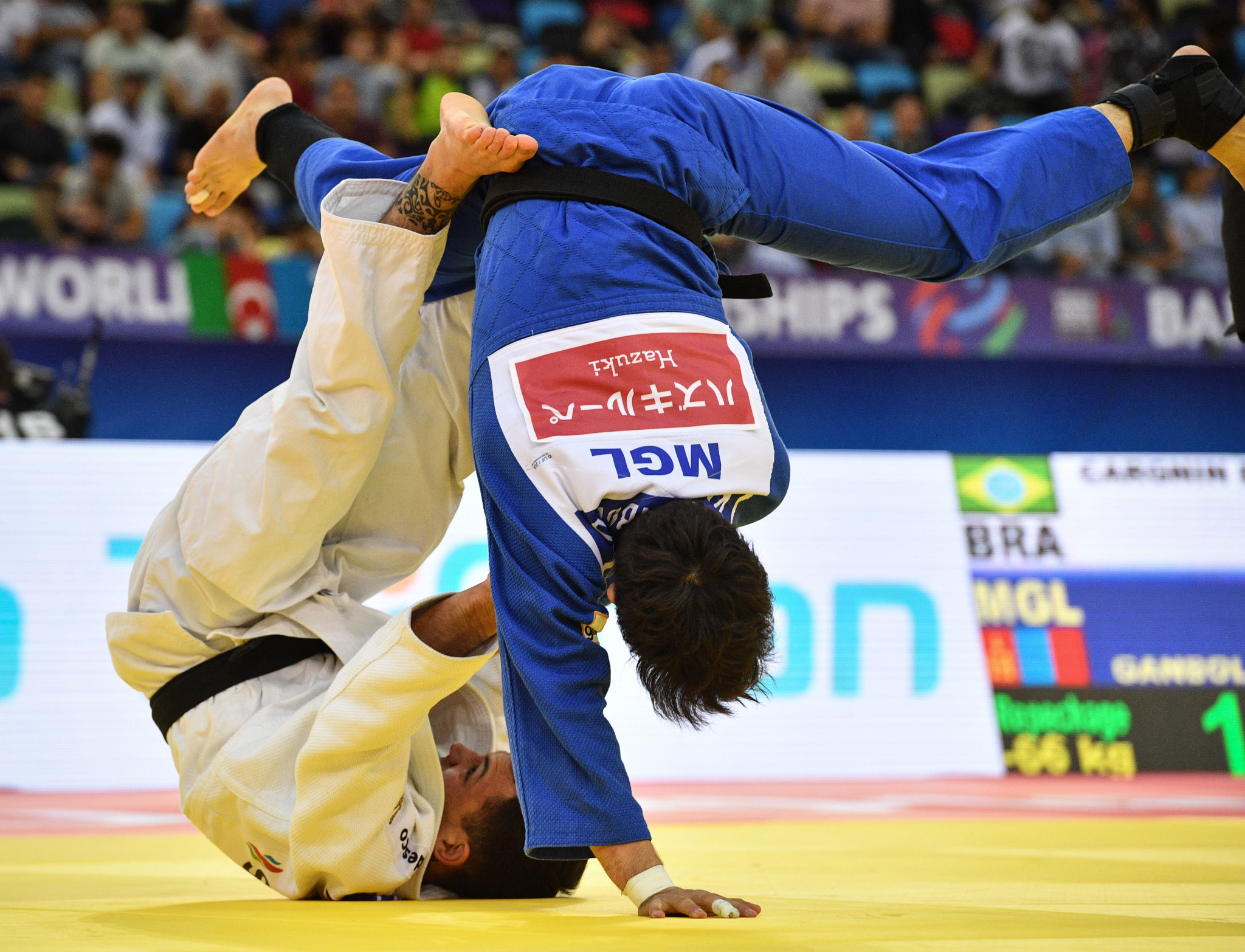 Daniel Cargnin helped Brazil to a double gold medal haul on the opening day of the Pan American Senior Judo Championships in Lima ©Getty Images
