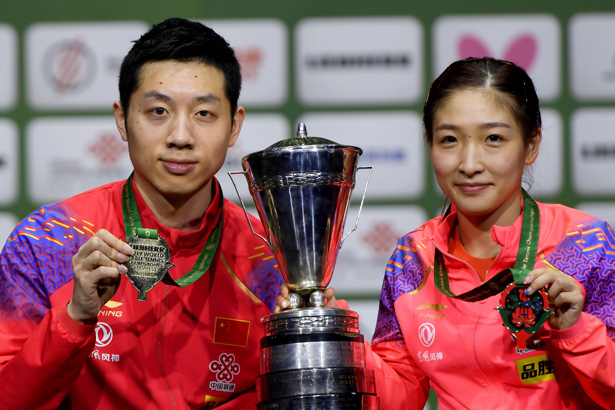 Xu and Liu crowned mixed doubles champions at ITTF World Championships