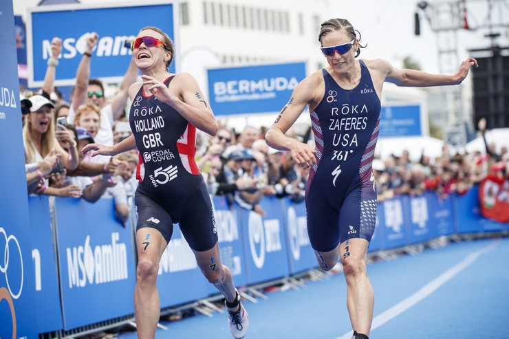 Zaferes and Holland to re-ignite rivalry at ITU World Triathlon Series in Bermuda