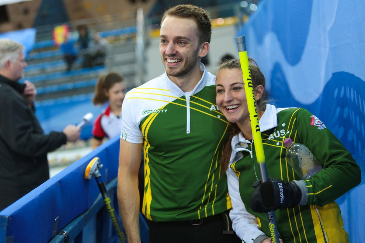 Australia reach World Mixed Doubles Curling Championship semi-final for first time