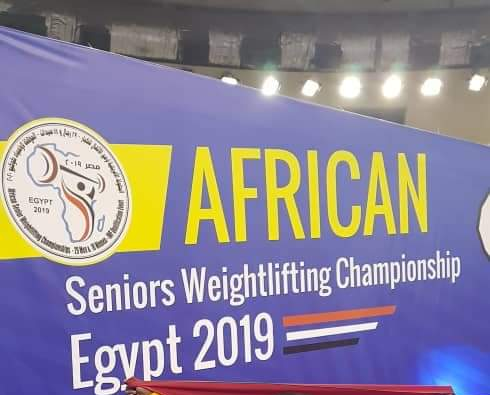 The African Weightlifting Championships continued in Cairo ©Twitter/Team Ghana