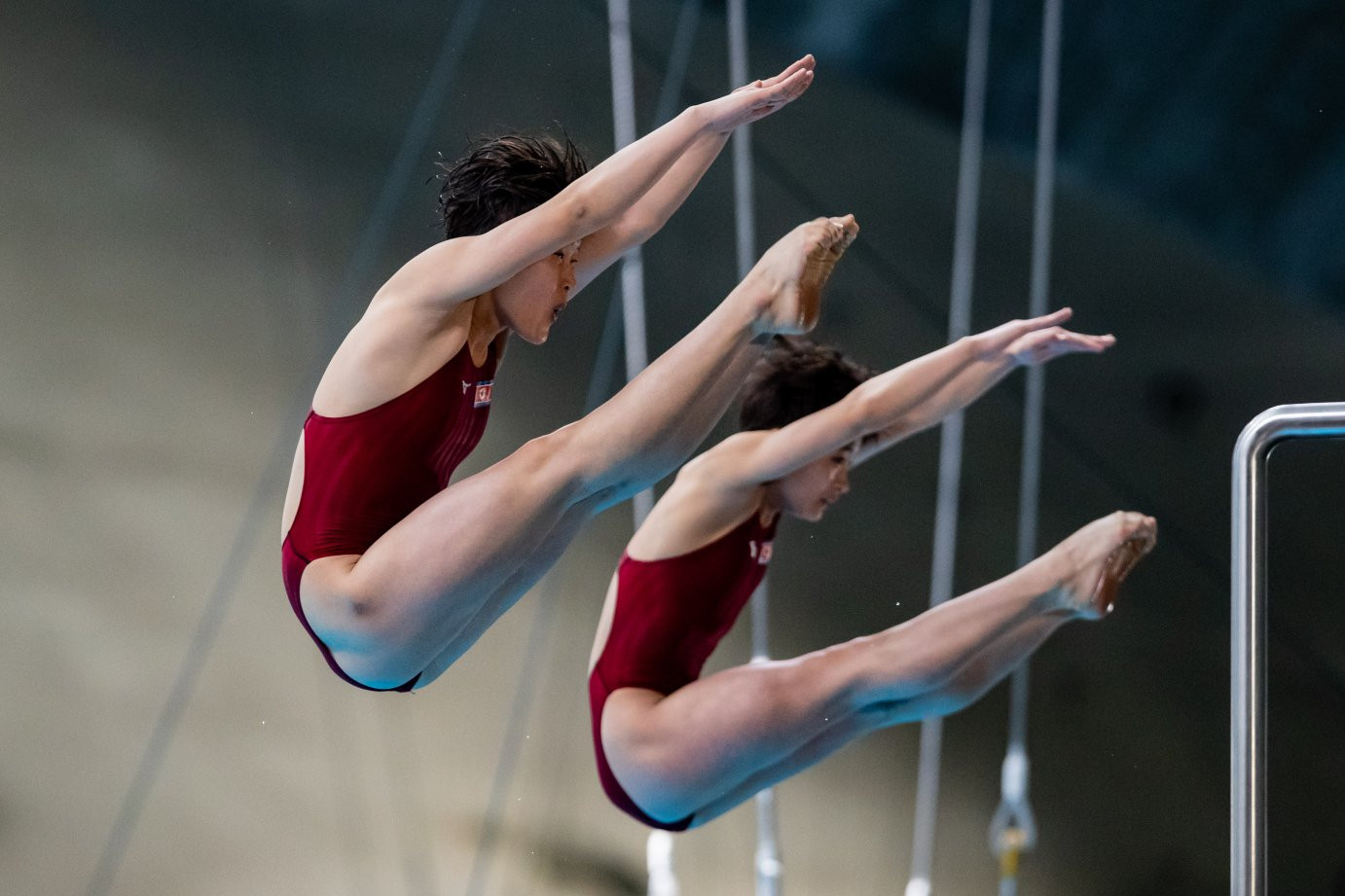 North Korean pair claim first FINA Diving World Series gold in Montreal