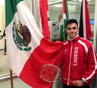 Mexico's Job Castillo reached the semi-finals of the Pan American Individual Badminton Championships ©Twitter