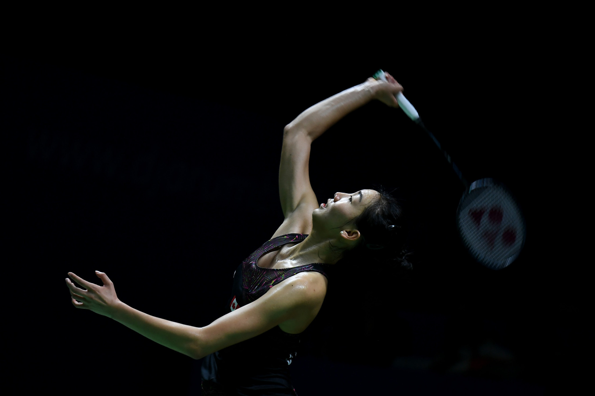 Canada's Michelle Li progressed to the semi-final of the Pan American Individual Badminton Championships ©Getty Images 