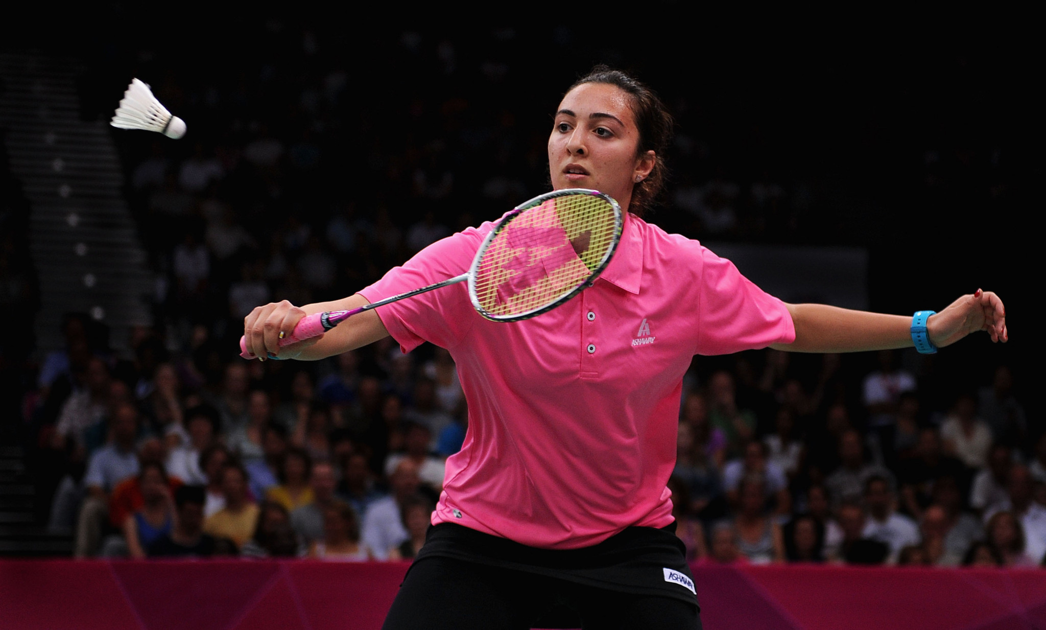 Second seed Hadia Hosny suffered a shock first-round defeat as the individual tournament began ©Getty Images