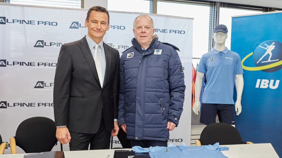 International Biathlon Union sign kit deal with ALPINE PRO
