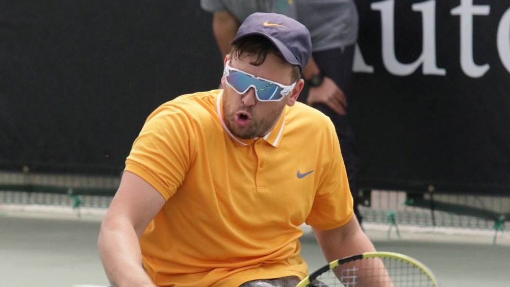 Dylan Alcott won the quad singles and doubles titles at the Japan Open ©Japan Open 2019