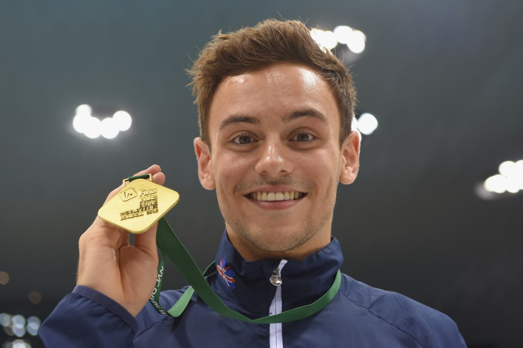 Tom Daley claimed Diving World Series gold at the venue where he won Olympic bronze in 2012 ©Getty Images