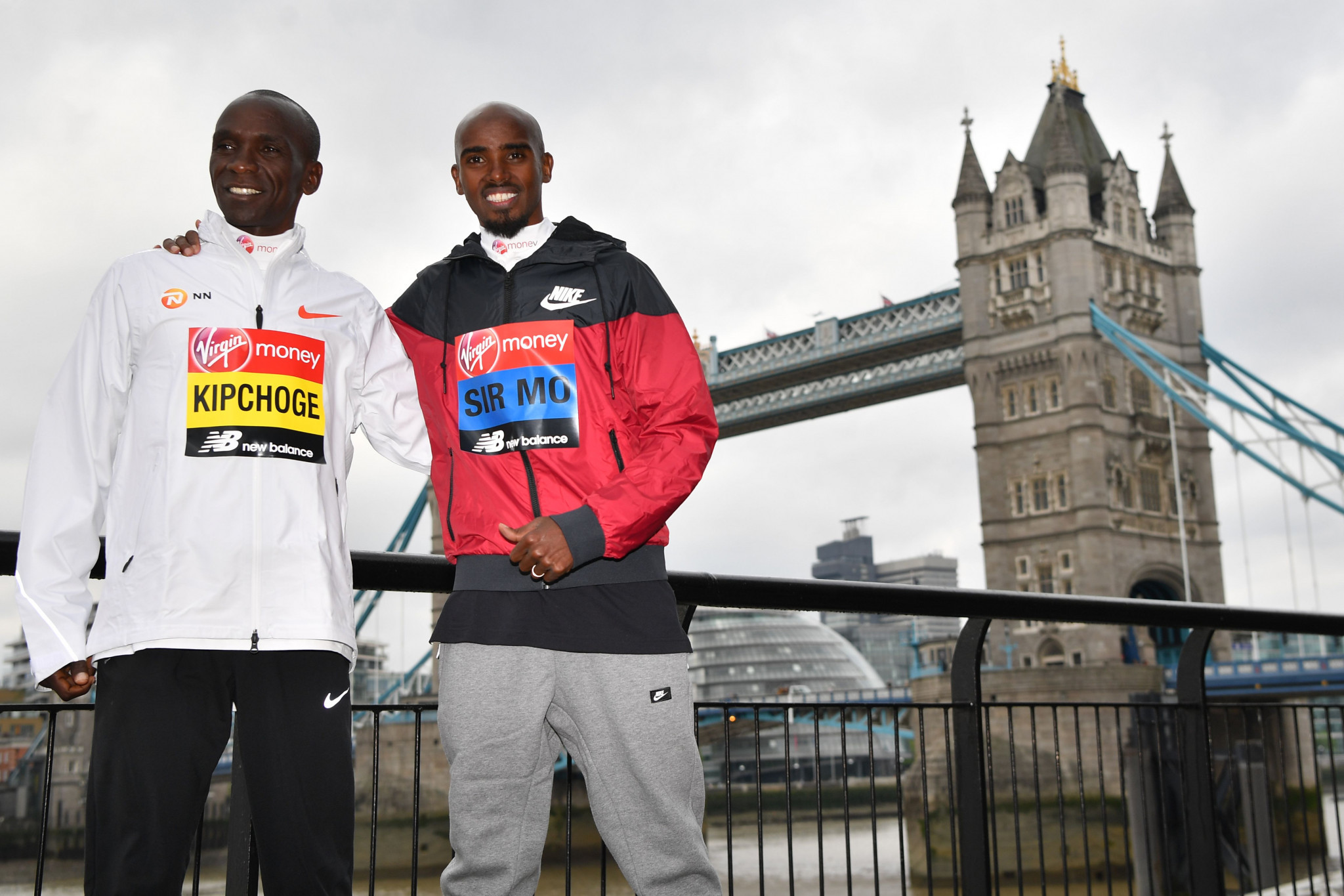 Eliud Kipchoge and Mo Farah are expected to go head-to-head for the men's title ©Getty Images