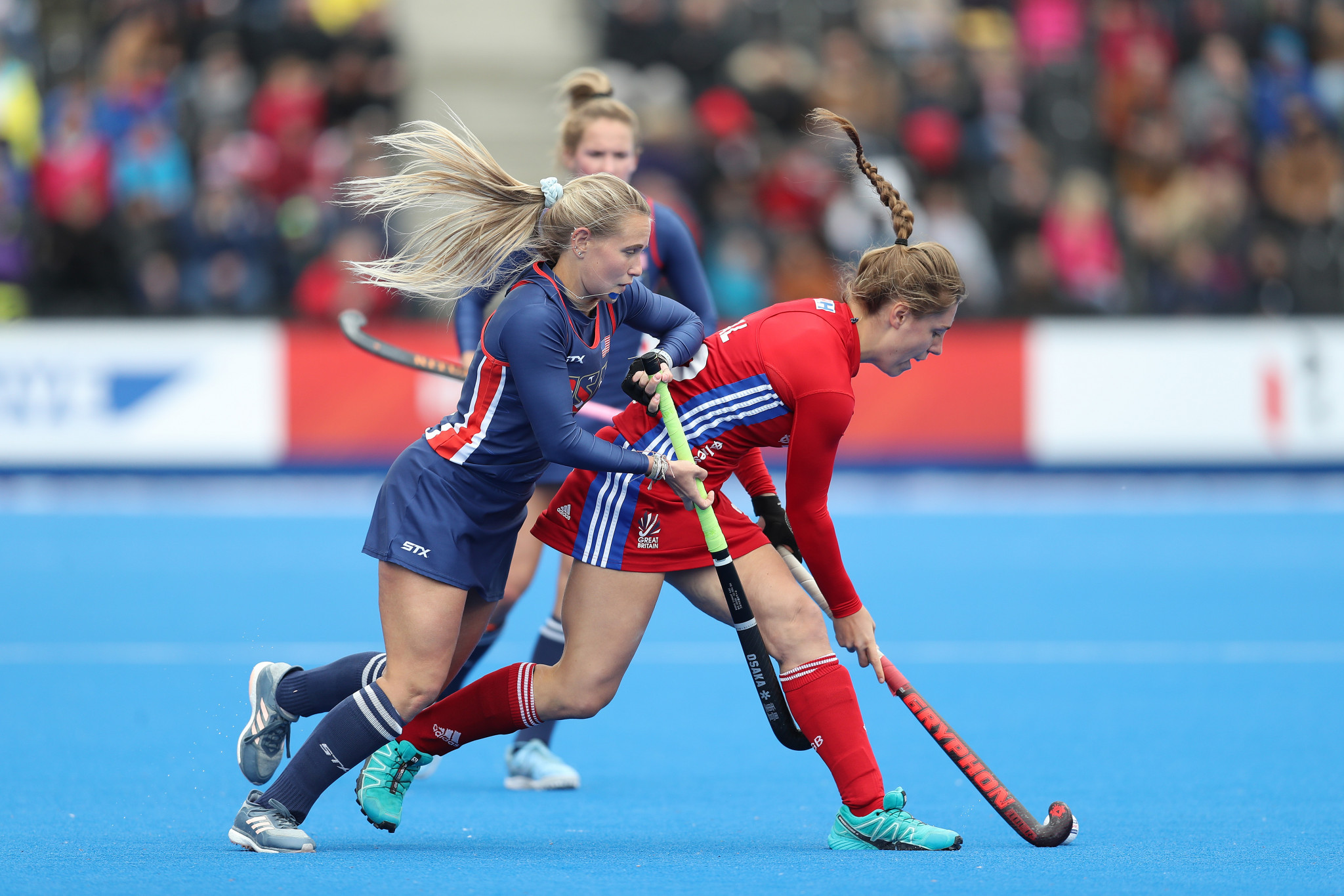 Britain defeated the United States in a shootout in the women's FIH Pro League ©Getty Images