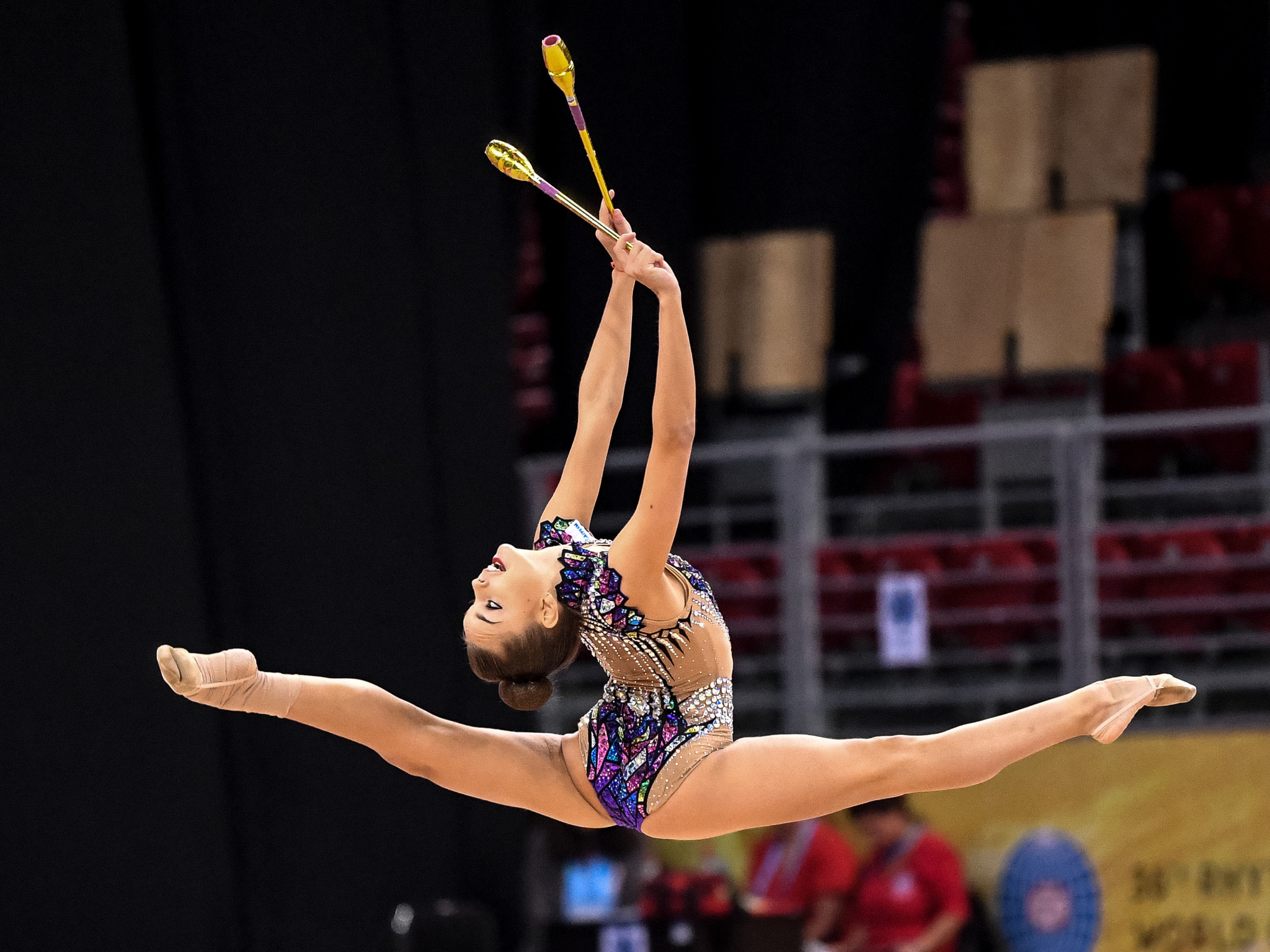 Dina Averina claimed the all-around title in Baku ©Getty Images