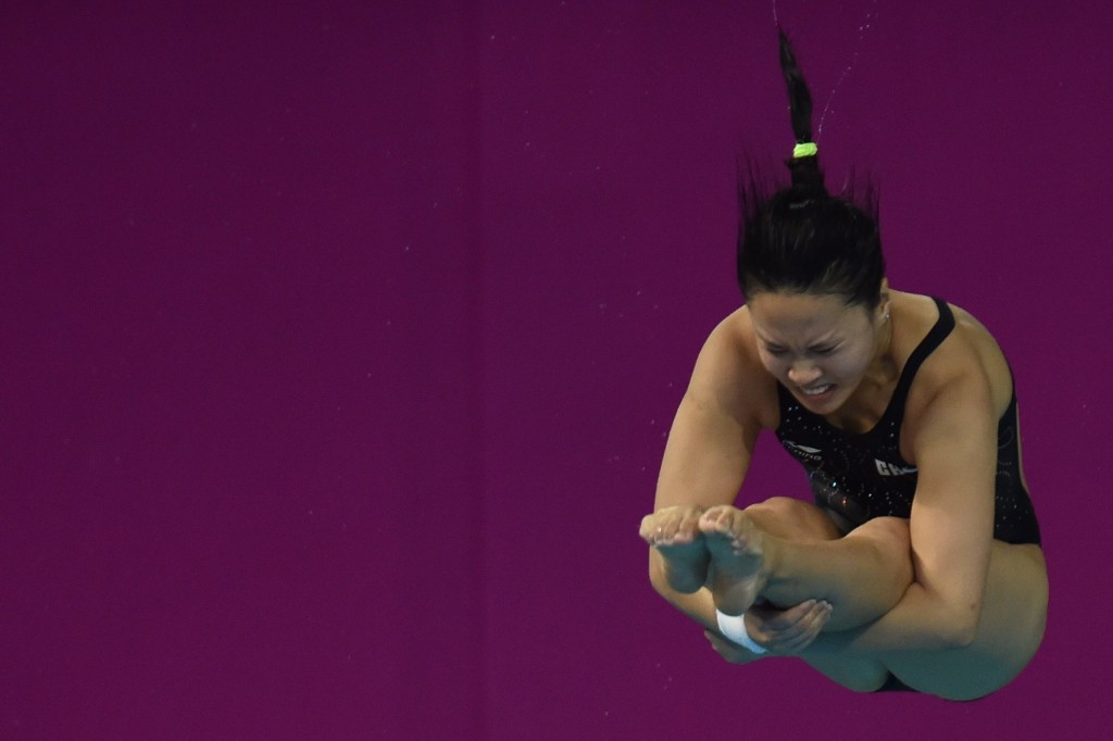 Han on course for first FINA Diving Grand Prix win of the season with commanding display in Gold Coast