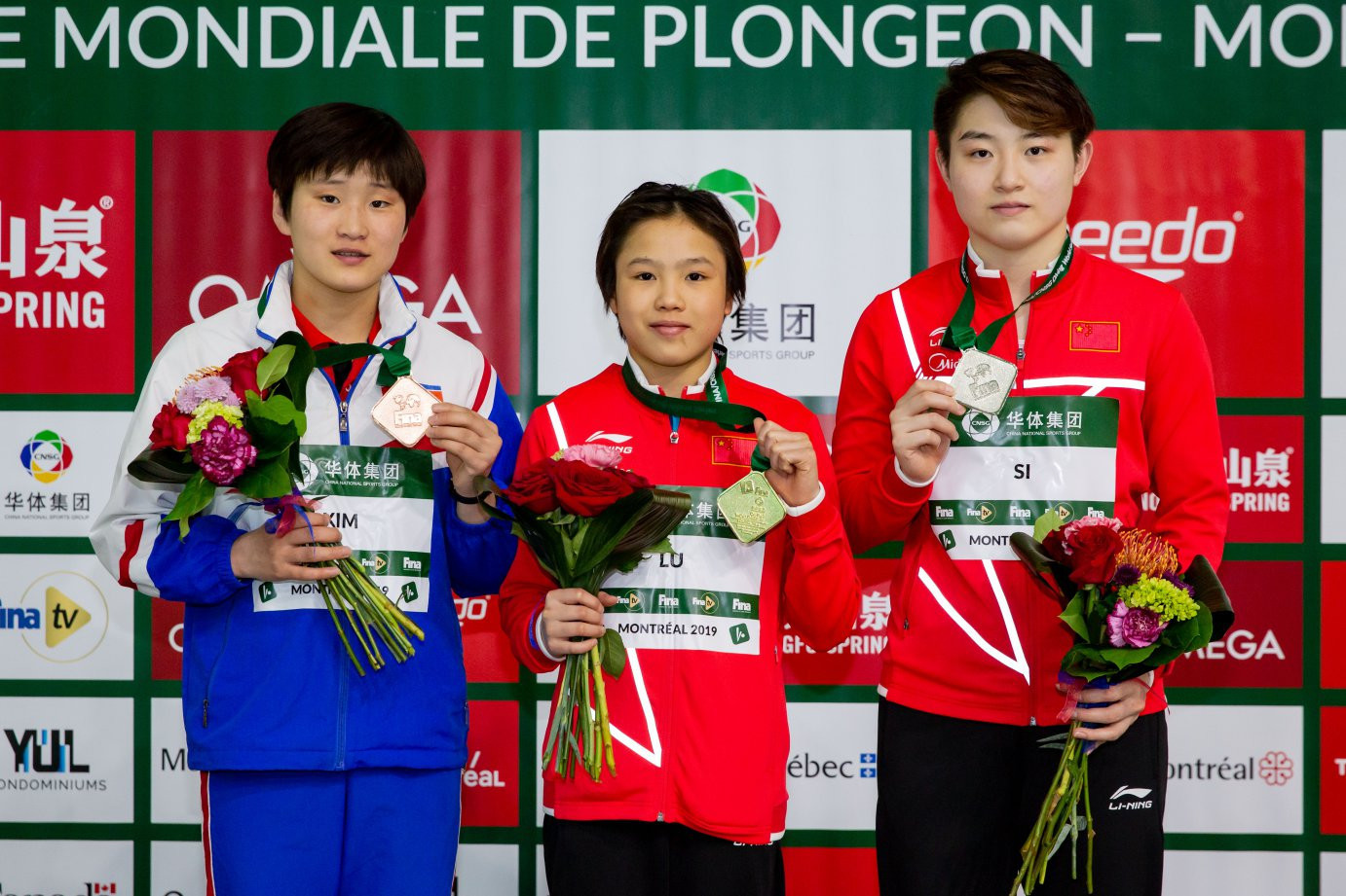 Chinese teenage sensation Lu Wei claimed the gold medal in the women's 10 metres platform event ©FINA