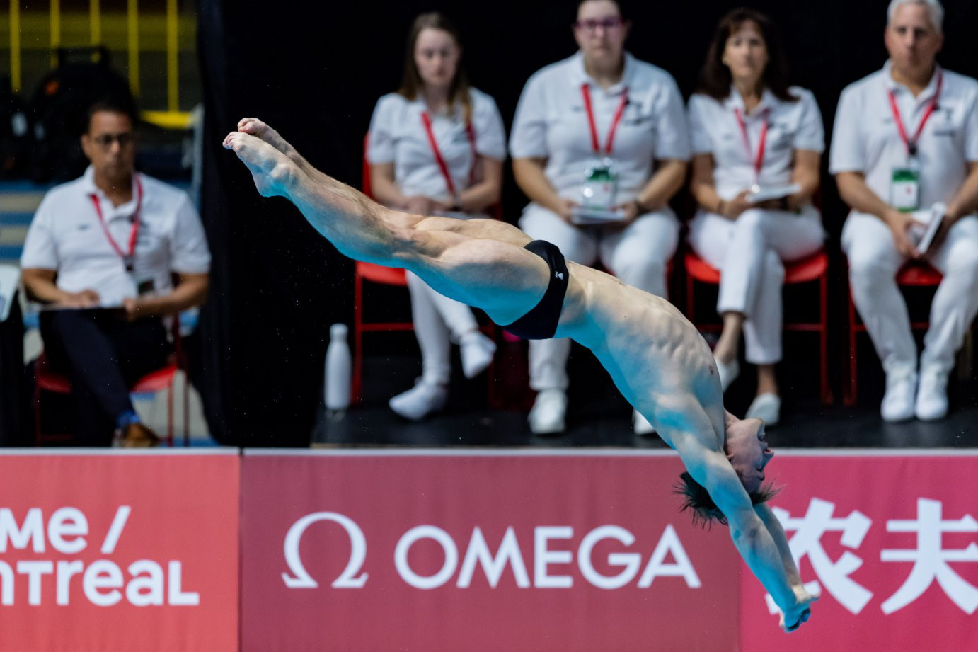 China swept all three titles on offer on the second day of the event in the Canadian city ©FINA