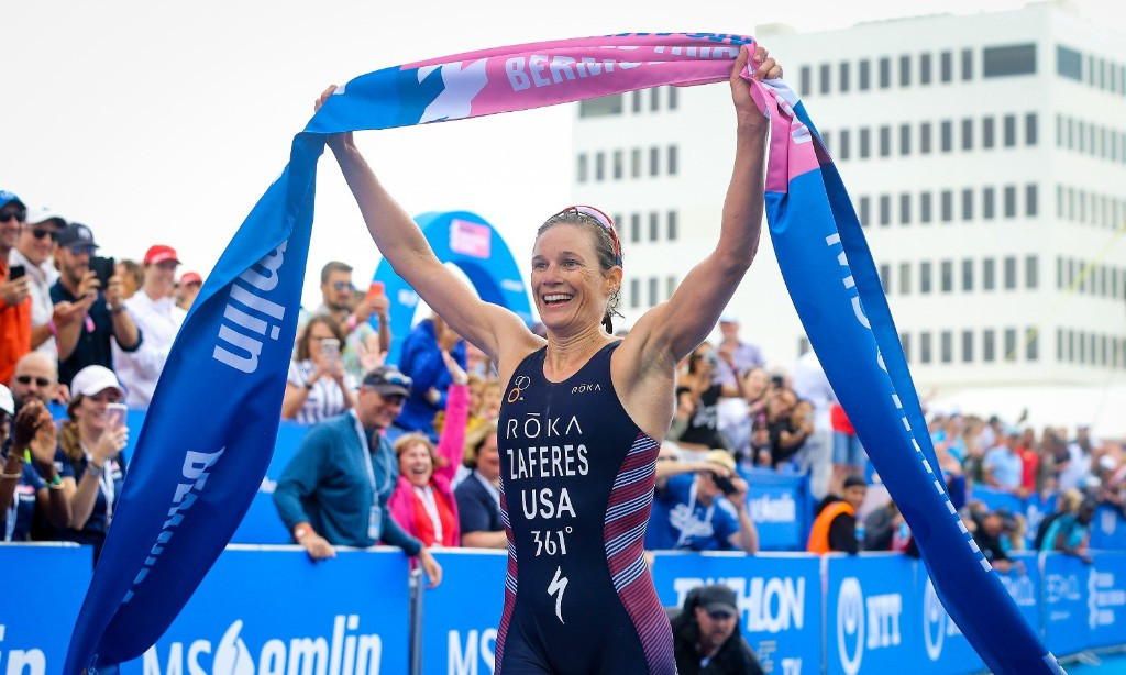 Zaferes secures second straight ITU World Triathlon Series victory in Bermuda