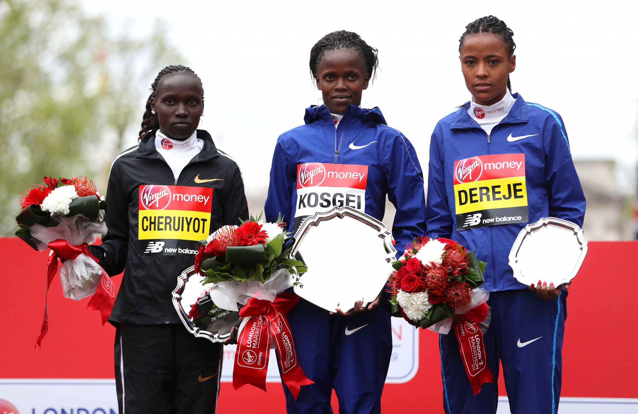 Defending champion Vivian Cheruiyot was forced to settle for second place ©Getty Images