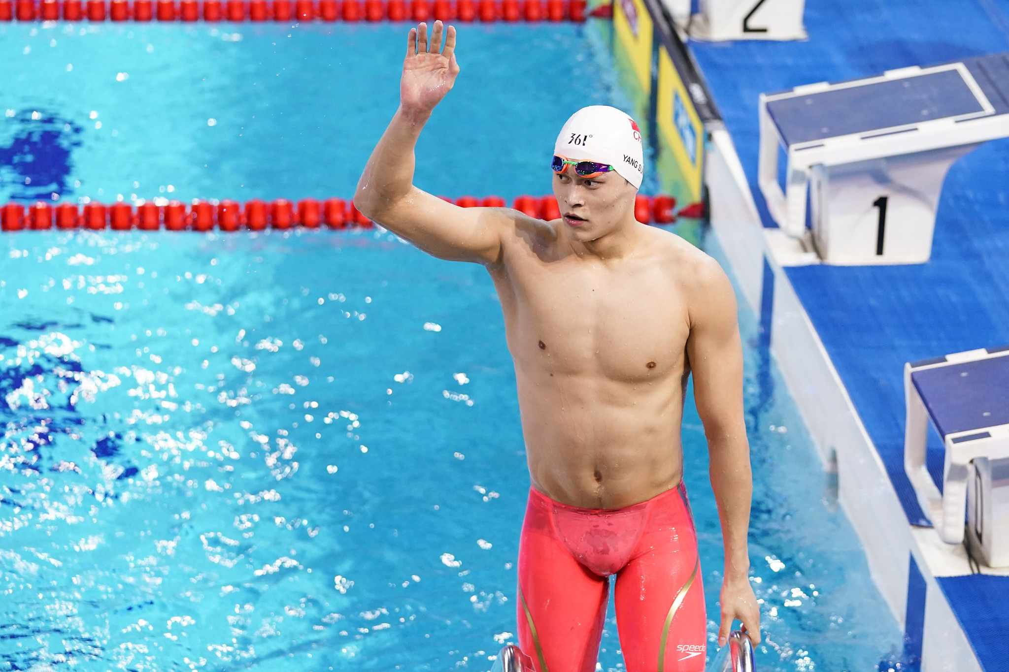 Controversial Chinese athlete Sun secures two gold medals at FINA Champions Swim Series