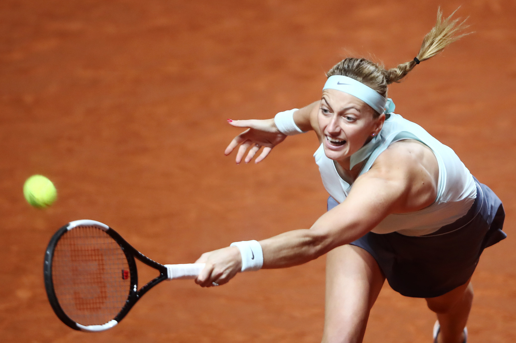 Petra Kvitová of the Czech Republic won the Stuttgart Open ©Getty Images