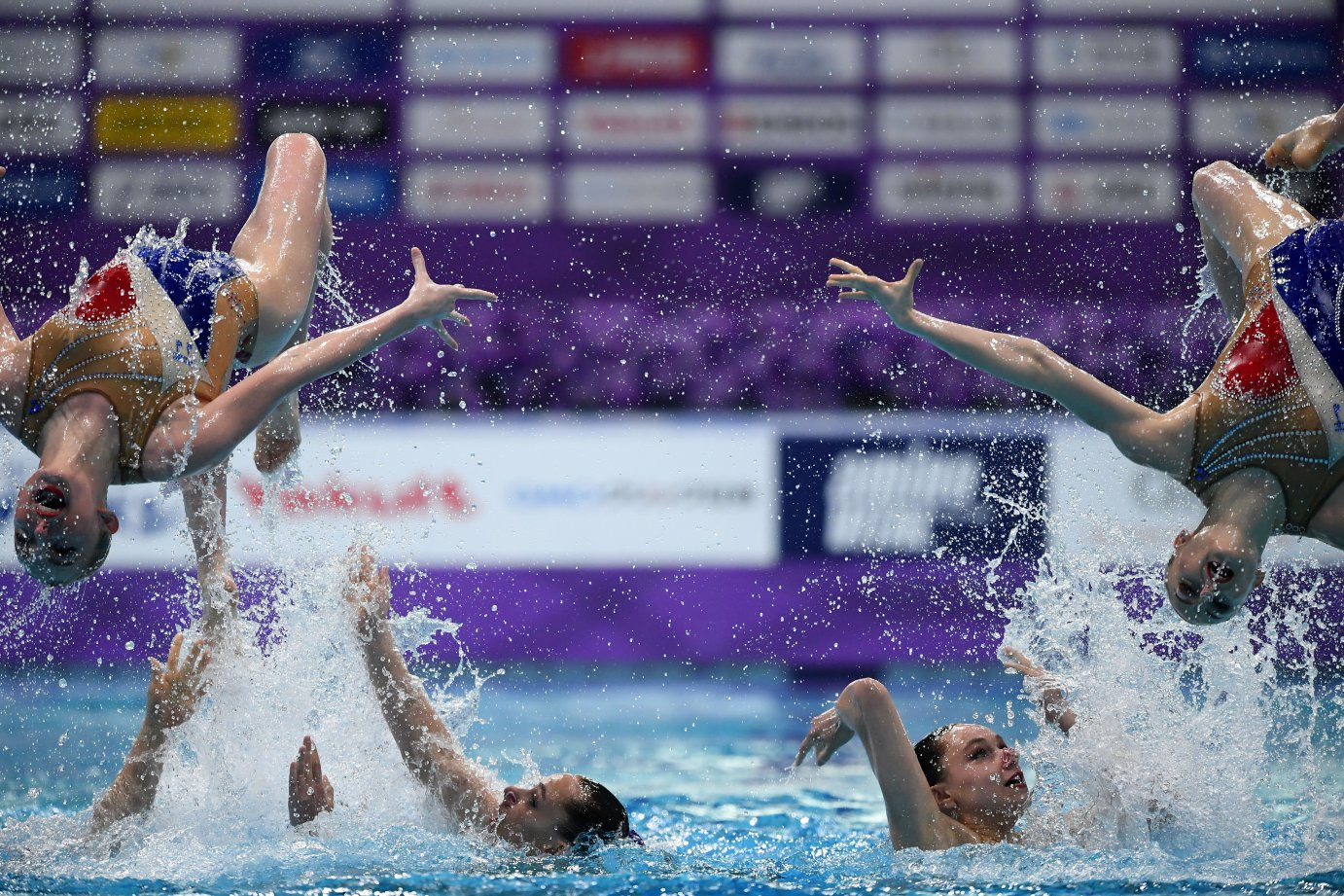 The final day of the FiNA Artistic Swimming World Series event in Tokyo saw Japan sweep up three golds ©FINA