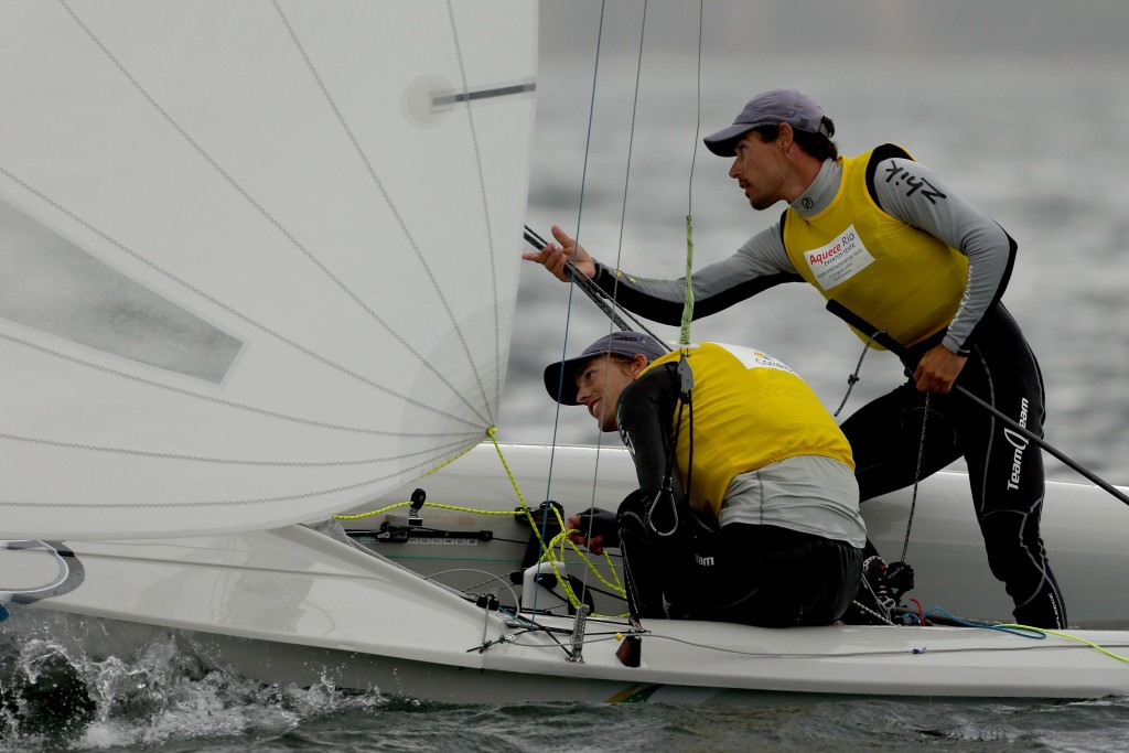 Australia's Mat Belcher and Will Ryan look well placed to defend their men's 470 ISAF World Cup crown