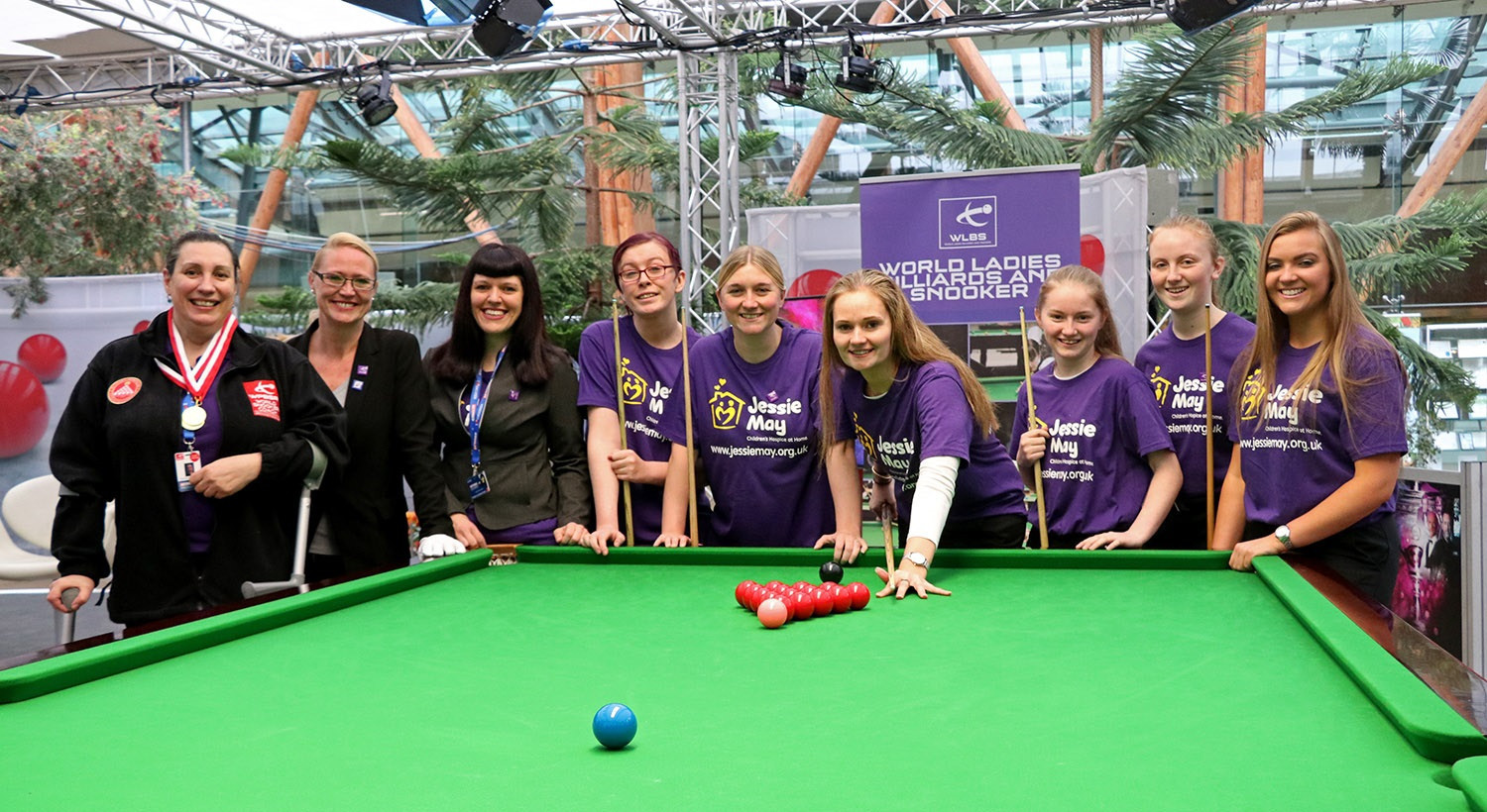 It is hoped the event will encourage women to pick up a cue ©World Women's Snooker