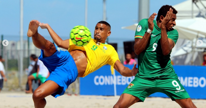 Hosts Brazil have won two out of two in Group A ©Beach Soccer Worldwide