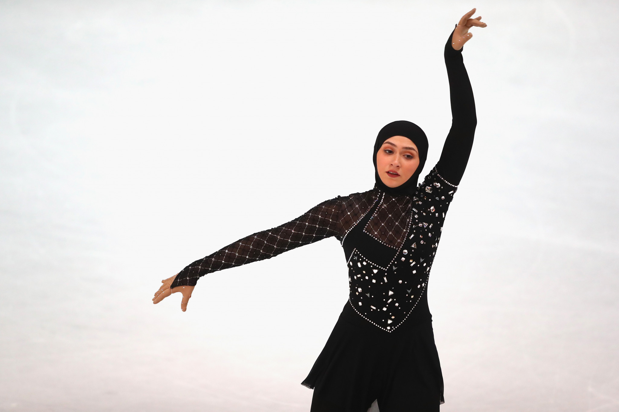 Figure skater Zahra Lari is the UAE's most well-known female athlete to have competed at university level ©Getty Images