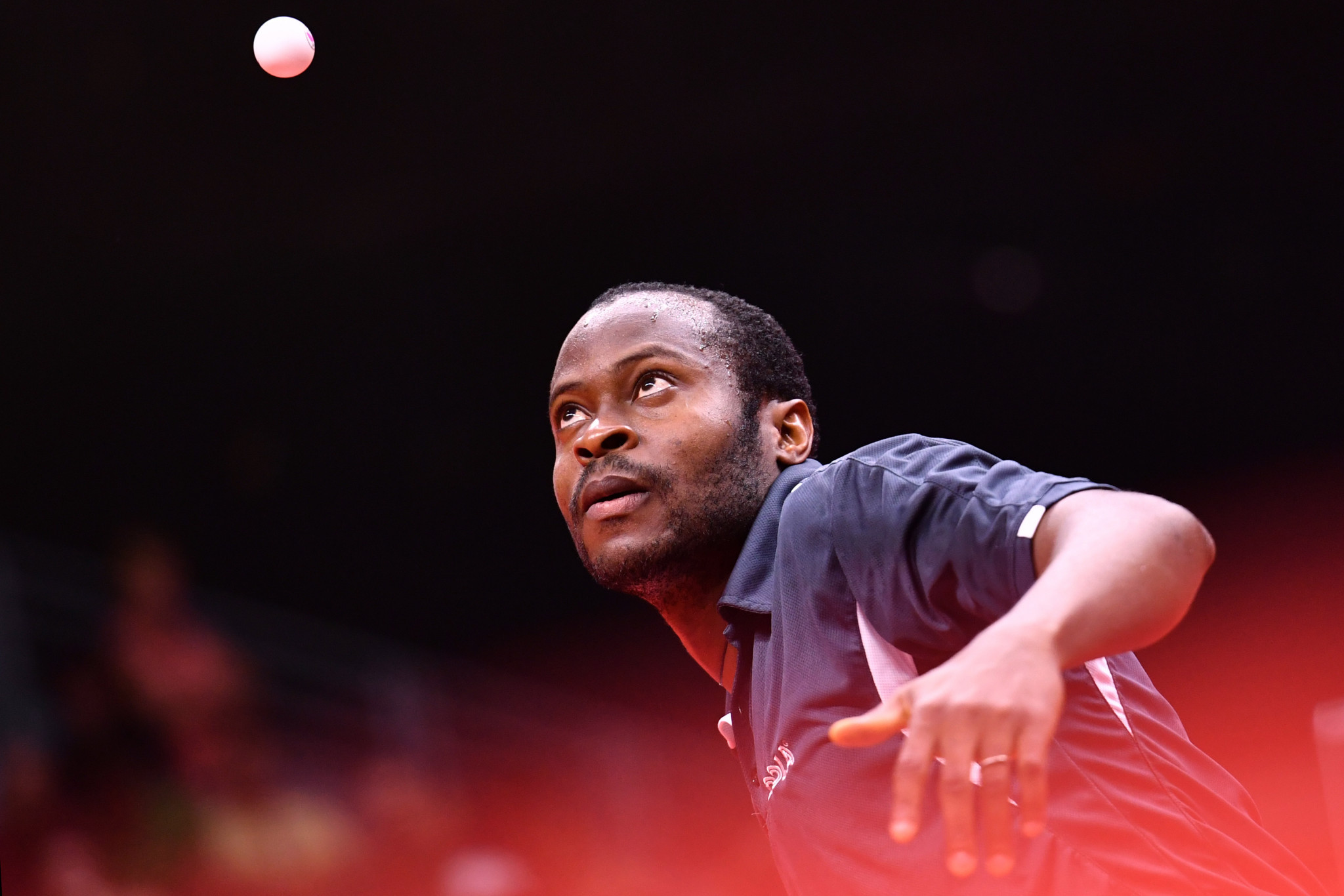 Quadri Aruna is one of Nigeria's leading table tennis players ©Getty Images