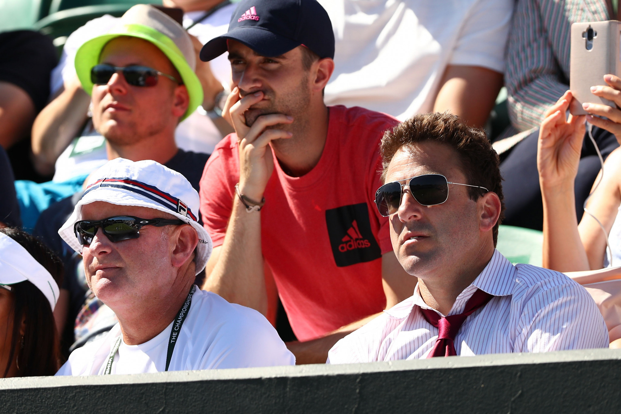 Justin Gimelstob, right, had faced calls to leave his position from several top players ©Getty Images