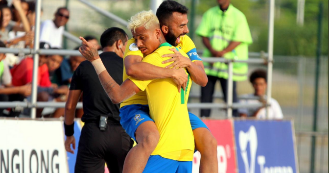 Brazil defeated Uruguay 9-1 at the CONMEBOL qualifiers for 2019 FIFA Beach Soccer World Cup ©Beach Soccer Worldwide