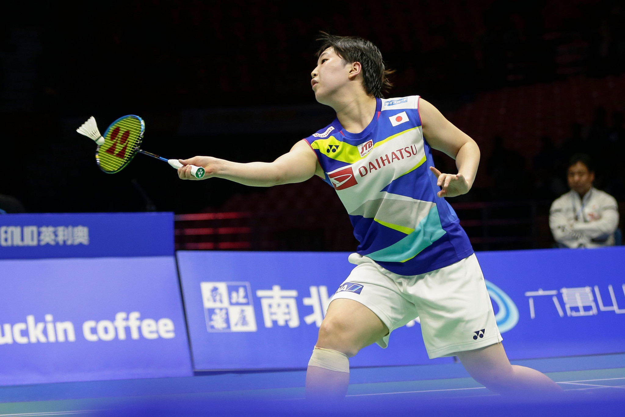 Japan's Akane Yamaguchi has reached the semi-final of the BWF New Zealand Open ©Getty Images